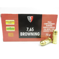 FIOCCHI 7,65 BROWNING FMJ 73GR X50