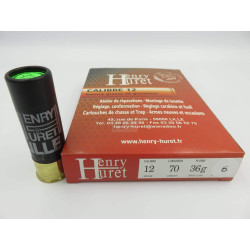 Cart Henry Huret cal 12 BG 36 g Pl 6 Boite de 10