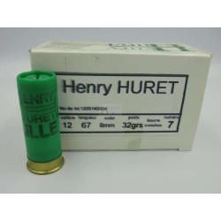 Cart Henry Huret cal 12 X 7 32 g Boite de 10