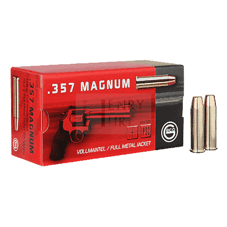 MUNITION GECO 357 MAGNUM FMJ 158GR X50