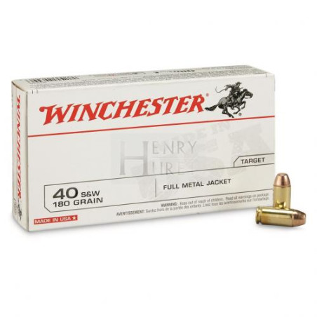 WINCHESTER 40SW 180GR X50