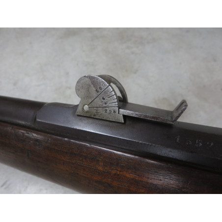 FUSIL DE TIR SUISSE SYSTEME MARTINI CAL 10.4 VETTERLI  REF: 6040
