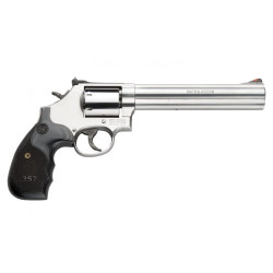 SMITH ET WESSON 686 PLUS 357MAG 7CPS  7 POUCES CROSSE BOIS