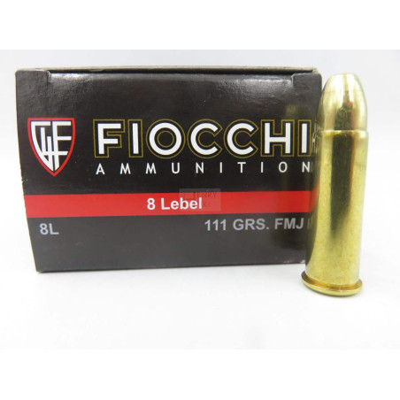 FIOCCHI 8MM LEBEL FMJ 111G X50