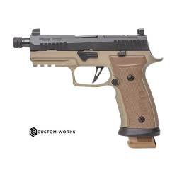 SIG P320 AXG COMBAT 9X19 FILETE OPTIC READY