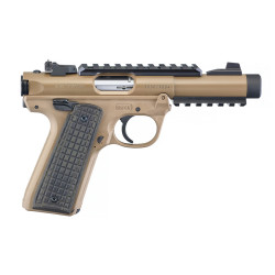 PIST RUGER MARK IV 22-45 TACTICAL 22LR 10CPS CERAKOTE BROWN