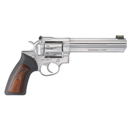 RUGER GP100 6 POUCES 357 MAG INOX 7 COUPS