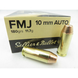 SELLIER BELLOT 10MM AUTO FMJ 180GR X50