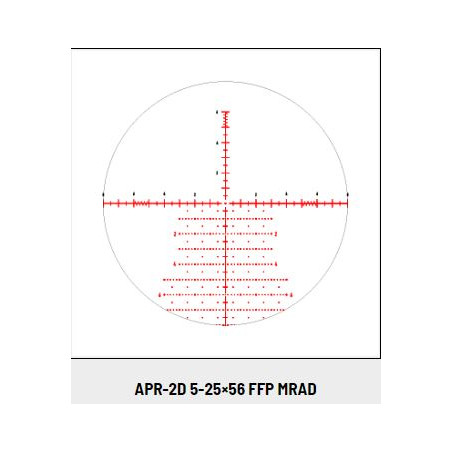 ELEMENT OPTICS TITAN 5-25X56 FFP APR-2D MRAD