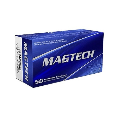 MAGTECH 30 CARBINE FMJ 110GR X50