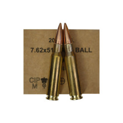 308 GGG 147GR M80 NATO ETANCHE FMJ X20