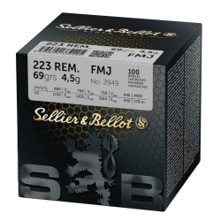 SELLIER BELLOT 223REM 69GR FMJ X100
