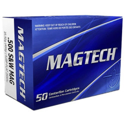 CARTOUCHES MAGTECH CAL 500SW 400GR BT DE 20