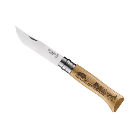 Opinel ANIMALIA CHENE 8 VRI SANGLIER