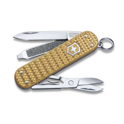 VICTORINOX CLASSIC SD PRECIOUS ALOX BRASS GOLD