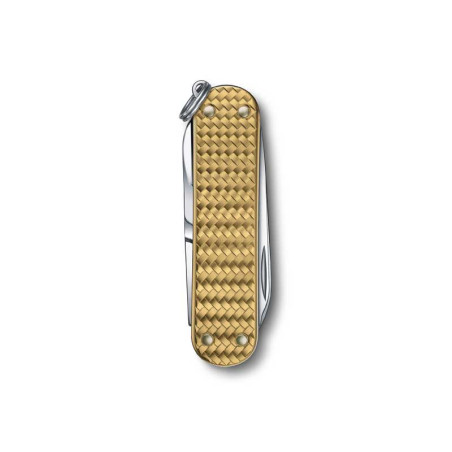 VICTORINOX CLASSIC SD PRECIOUS ALOX BRASS GOLD