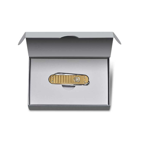 VICTORINOX CLASSIC SD PRECIOUS ALOX BRASS GOLD