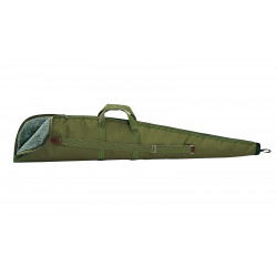 HUBERTUS Fourreau vert avec fourrure tissée 128 CM