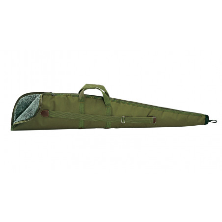 HUBERTUS Fourreau vert avec fourrure tissée 128 CM