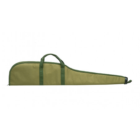 HUBERTUS Fourreau vert avec fourrure tissée 108 CM