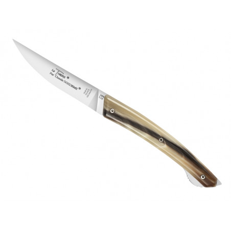 LE THIERS DOZORME VERROU CORNE CLAIRE 12CM INOX