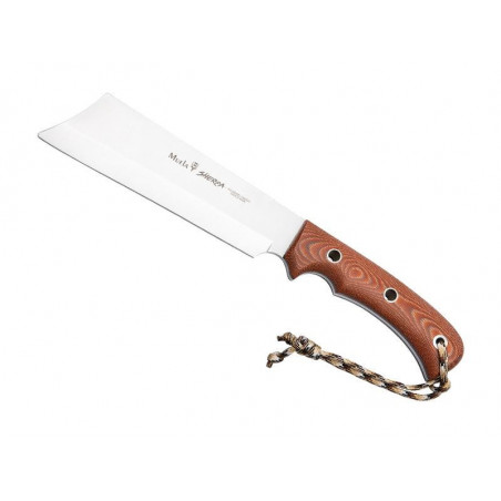 MACHETTE MUELA SHERPA MICARTA MARRON 33CM INOX