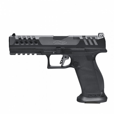 PIST PDP MATCH POLYMERE FULL SIZE WALTHER 5'' CAL 9X19, 18-20 COUPS
