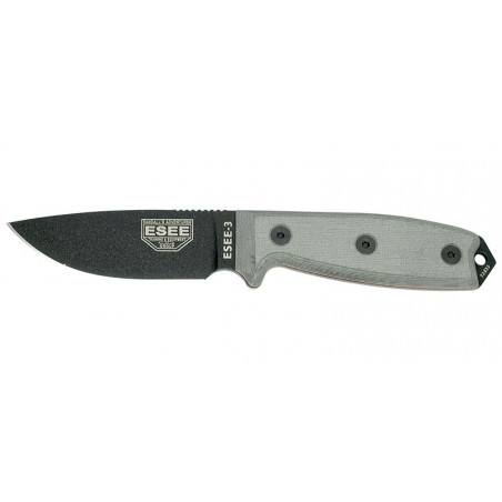 ESEE 3 LAME NOIRE