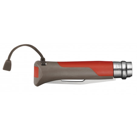 Opinel N08 Outdoor terre-rouge