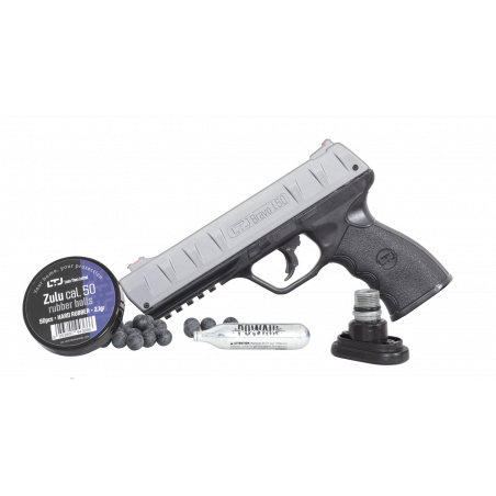 LTL PISTOLET BRAVO CO2 C50 18J + 50 BILLES