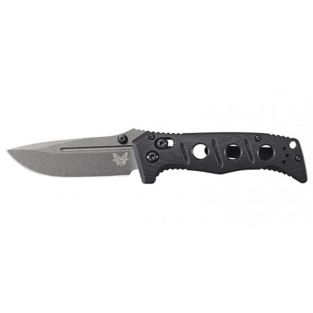 BENCHMADE MINI ADAMAS LAME 83MM MANCHE G10 CLIP REV