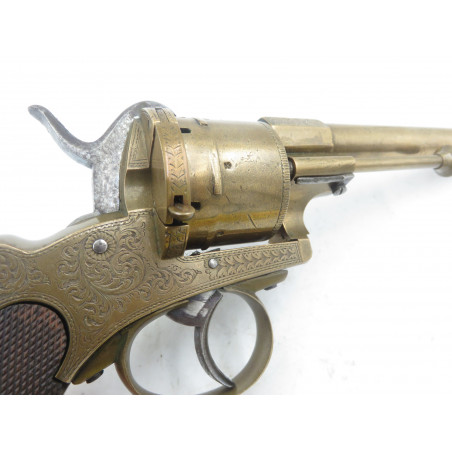REVOLVER A BROCHES EN BRONZE 12MM REF: 5613