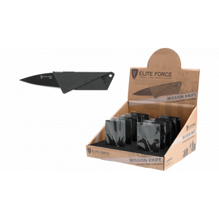 ELITE FORCE MISSION KNIFE CARD