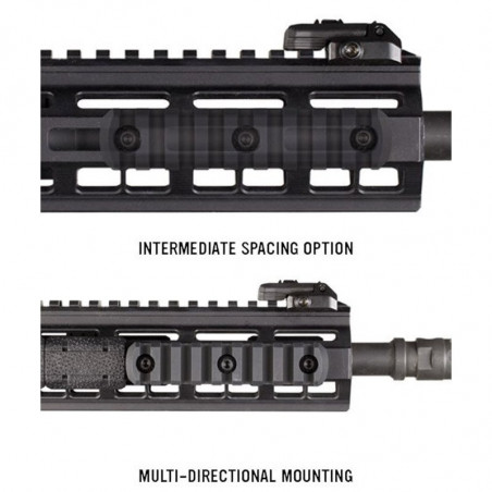 M-LOCK RAIL ALU 9 SLOTS