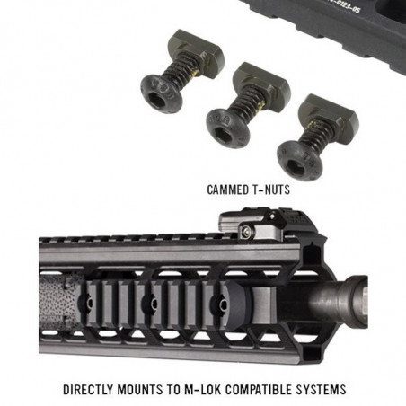 M-LOCK RAIL ALU 9 SLOTS