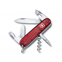 VICTORINOX SPARTAN TRANSLUCIDE 8P ROUGE