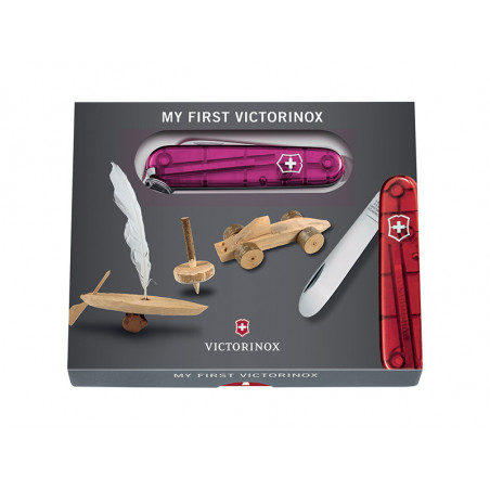MON PREMIER VICTORINOX ROSE 3 PIECES