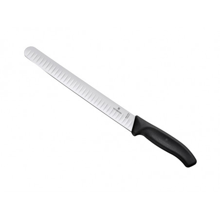 COUTEAU JAMBON VICTORINOX SWISSCLASSIC 25CM NOIR-CARTE