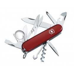 COUTEAU VITORINOX EXPLORER 12P ROUGE LOUPE