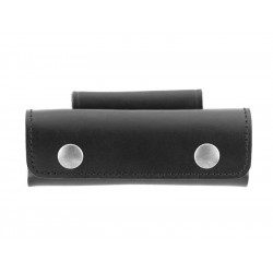 ETUI CUIR NOIR HORIZONTAL 13CM