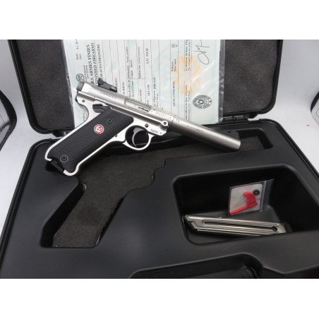 RUGER MARK IV TARGET 22 LONG RIFLE REF: 5824
