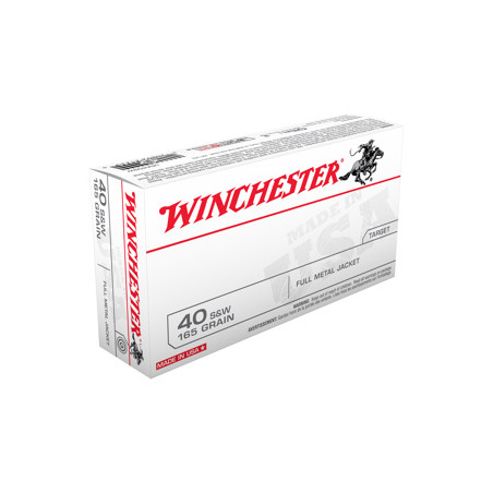 WINCHESTER 40SW 165 GR X50