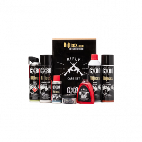RIFLECX KIT D'ENTRETIEN COMPLET POUR ARMES LONGUES
