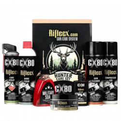 RIFLECX KIT D'ENTRETIEN COMPLET POUR ARMES DE CHASSE
