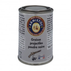 GRAISSE PROJECTILES POUDRE NOIRE 250 ML