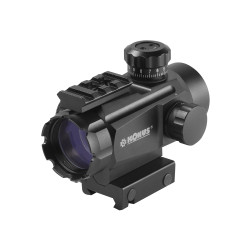 VISEUR KONUS SIGHT PRO 1X35 4 RETICULES LUMINEUX INTERCHANGEABLES ROUGE-VERT