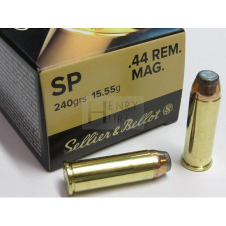 SELLIER BELLOT 44 REM MAG  240GR X50